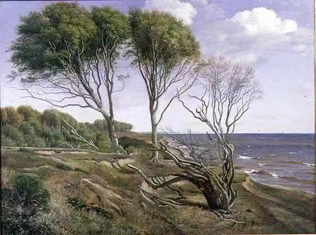 A Coastal Landscape,Carl Frederik Aagaard