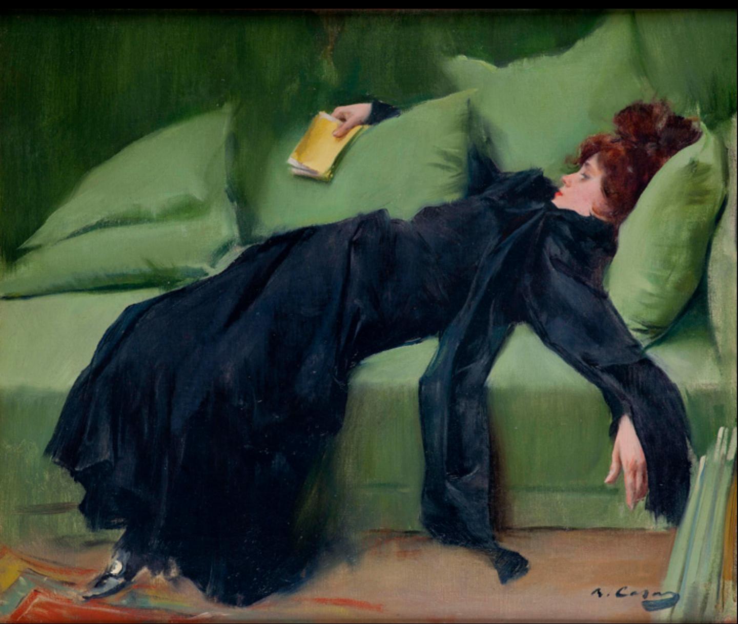 A Decadent Girl, 1899, Ramon Casas