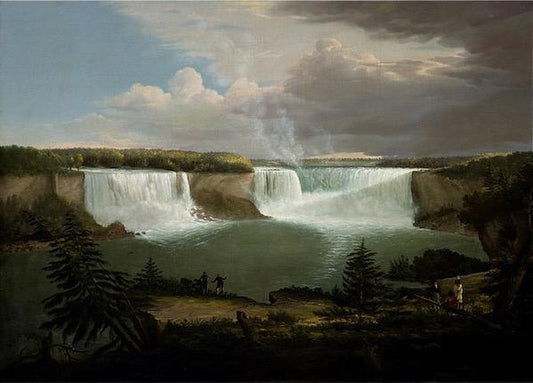 A General View of the Falls pf Niagara, Alvan Fisher