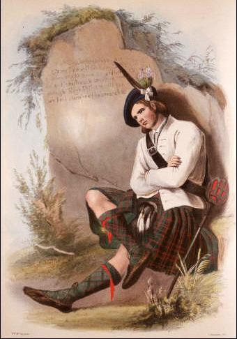 A MacDonald of Glencoe，  Robert Ronald McIan