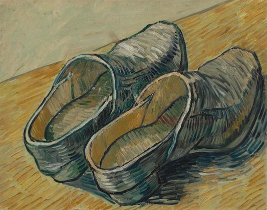 A Pair of wooden shoes, Vincent van Gogh
