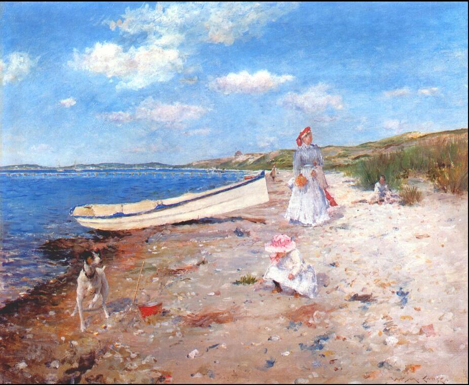 A Sunny Day at Shinnecock Bay, c. 1892 William Merritt Chase