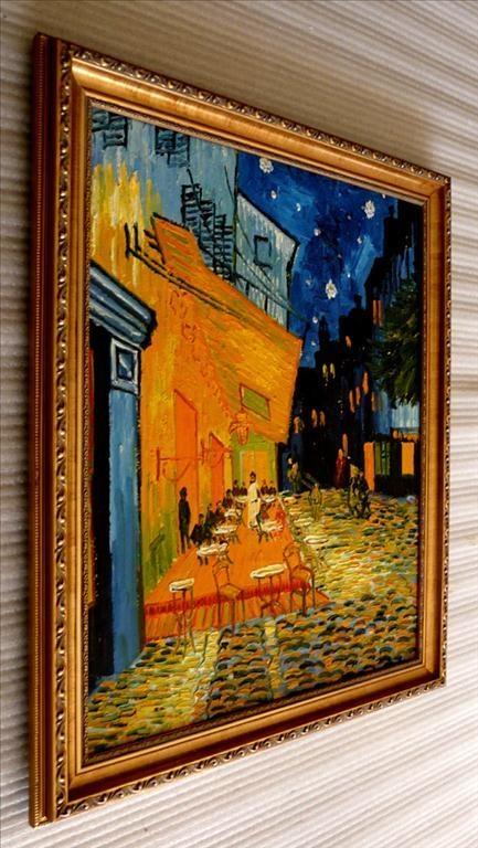 After Van Gogh, framed oil painting