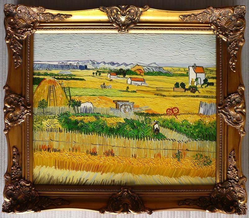 After Van Gogh, oil painting with frame