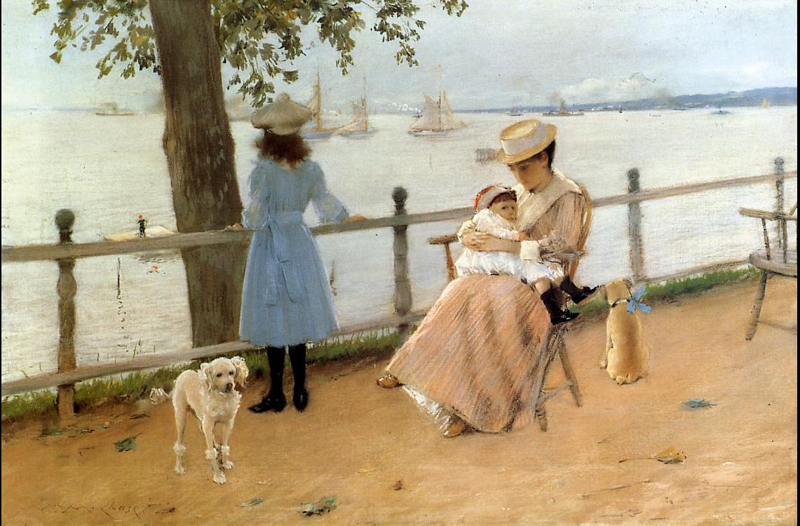 Afternoon by the Sea (Gravesend Bay), William Merritt Chase