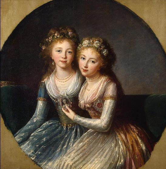 Alexandra and Elena Pavlovna,, Élisabeth Louise Vigée Le Brun