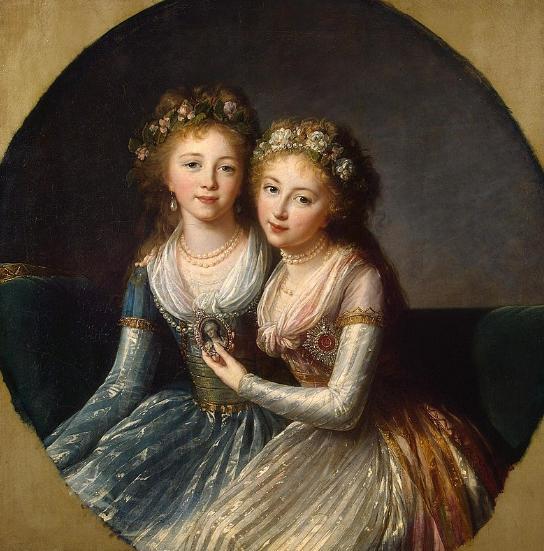 Alexandra and Elena Pavlovna,, Élisabeth Louise Vigée Le Brun
