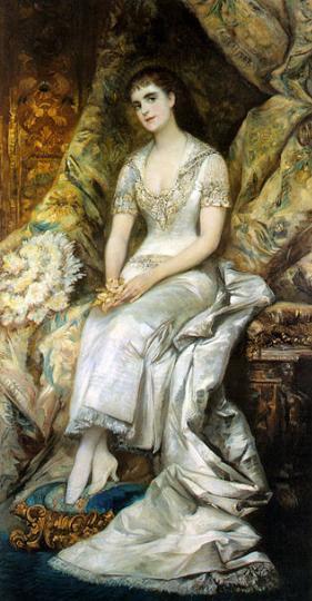 An Elegant Lady， Hans Makart