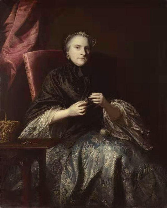 Anne,Second Countess of Albemarle,Joshua Reynolds,50x40cm