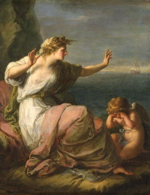 Ariadne left by Theseus,Maria Anna Angelika Kauffmann
