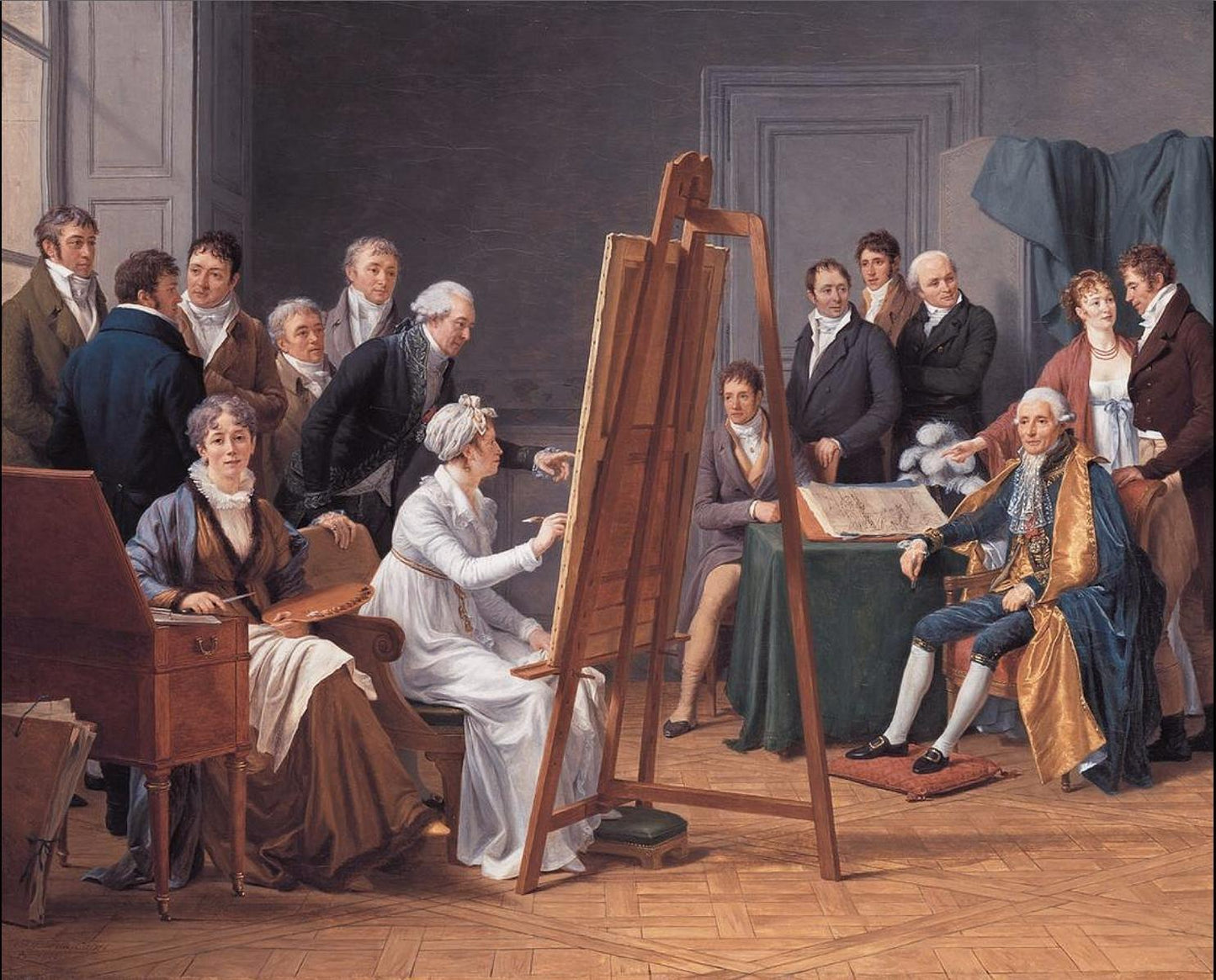 Atelier of Madame Vincent, 1808, Adelaide Labille-Guiard
