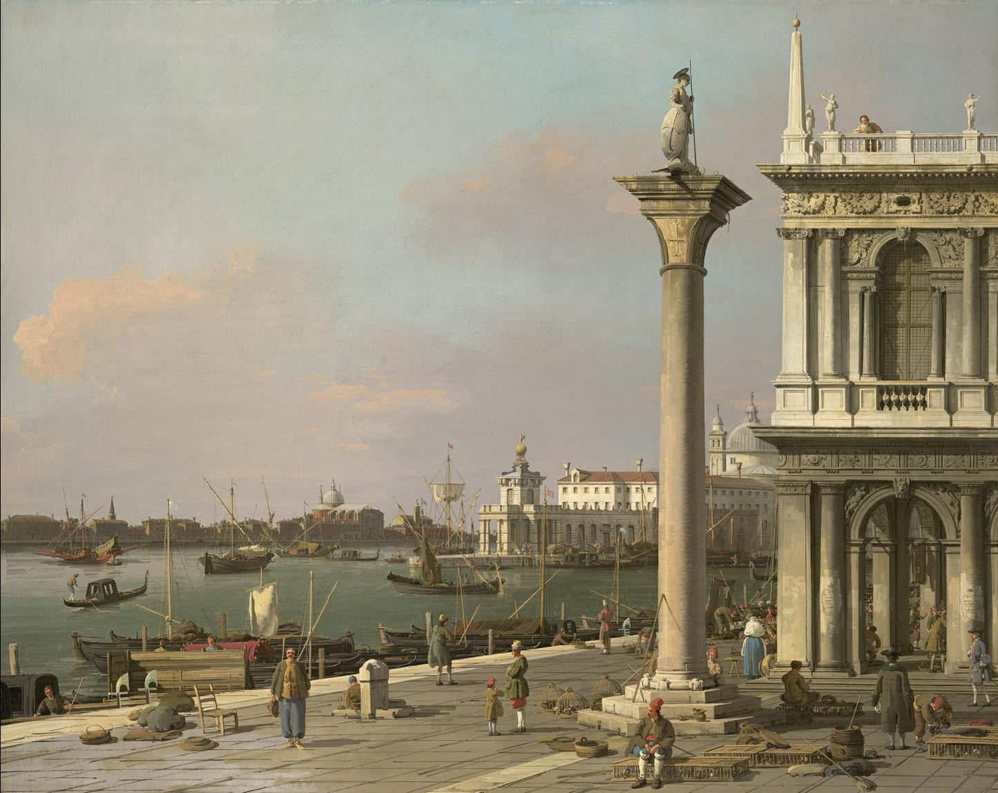 Bacino di S. Marco- From the Piazzetta, Canaletto