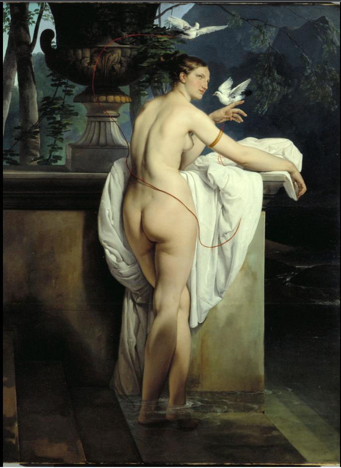 Ballerina Carlotta Chabert as Venus (1830), Francesco Hayez