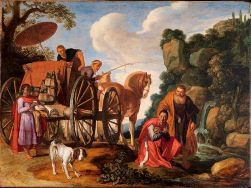 Baptism of the Eunuch (1623), Pieter Lastman