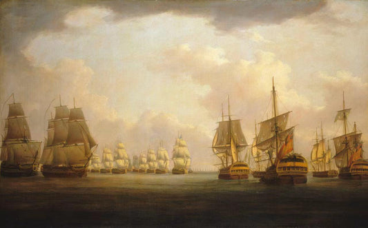 Battle of Cape Finisterre,William Anderson,1757-1837