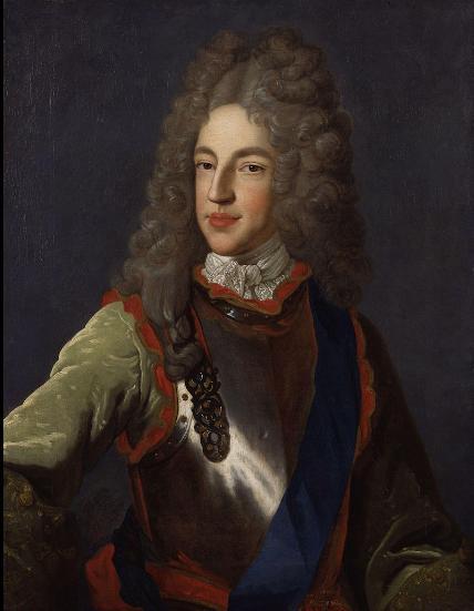 Belle's painting of Jacobite pretender ， Alexis Simon Belle