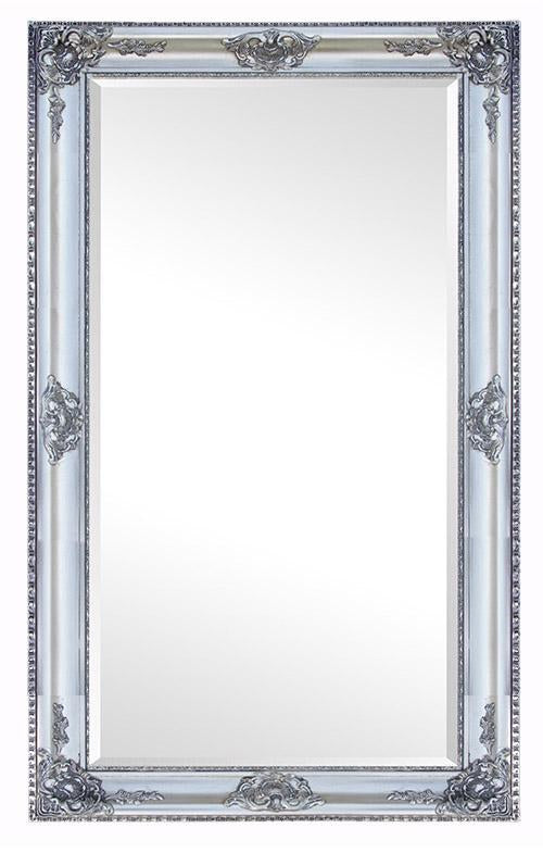 Beveled mirror, out size 76x106 cm