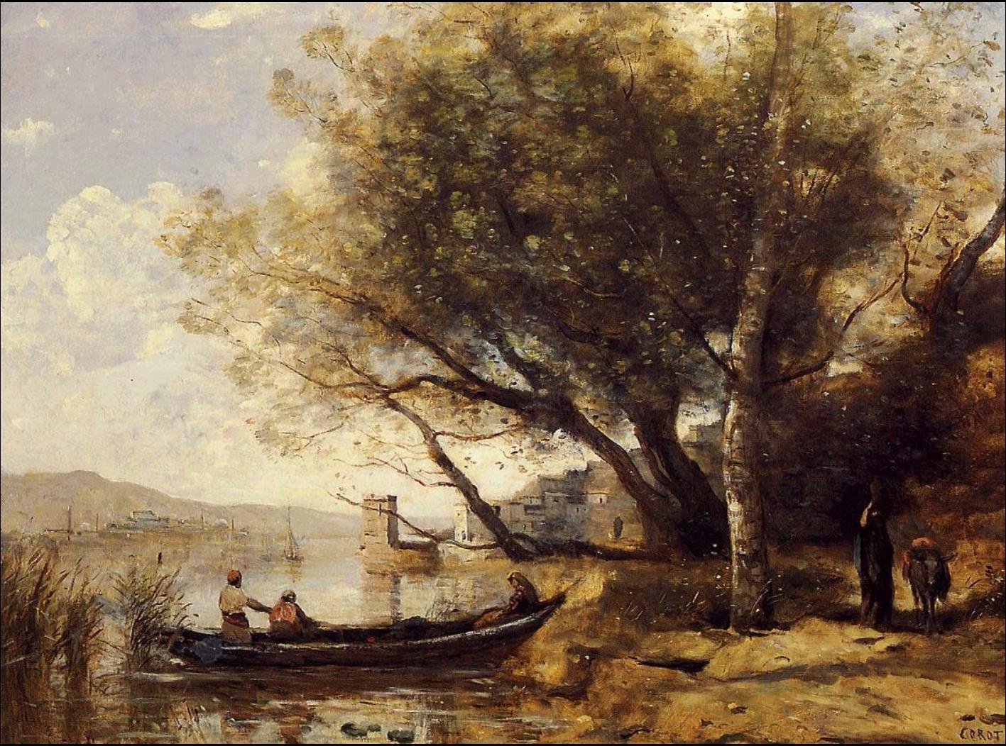 Bornova, İzmir, 1873, Jean-Baptiste-Camille Corot