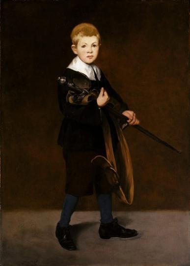 Boy Carrying a Sword，  Édouard Manet