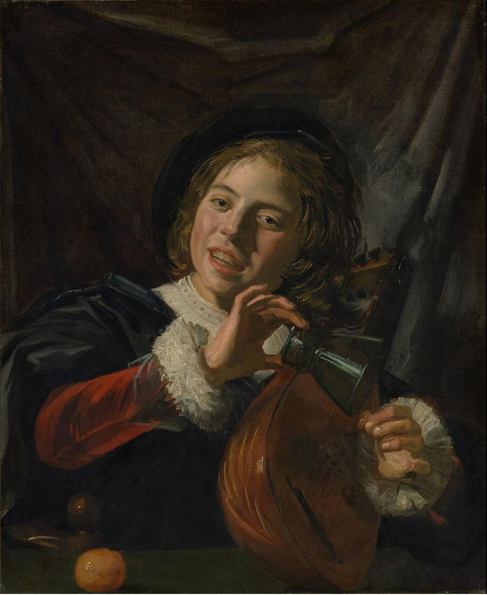 Boy with a lute c. 1625, Jacob Philipp Hackert