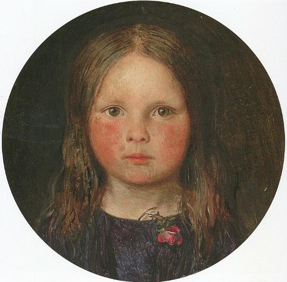 Brown's first surviving daughter Lucy in 1849.Ford Madox Brown