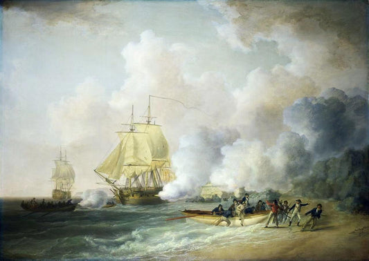Capture of Fort Louis,William Anderson,1757-1837