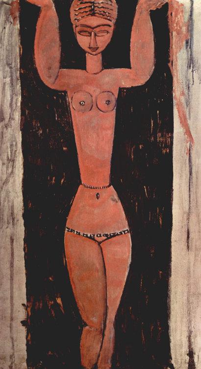 Caryatide,Amedeo Modigliani,60x33cm