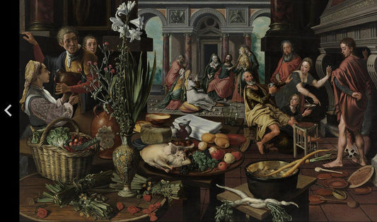 Christ in the House of Martha and Mary,  Pieter Aertsen