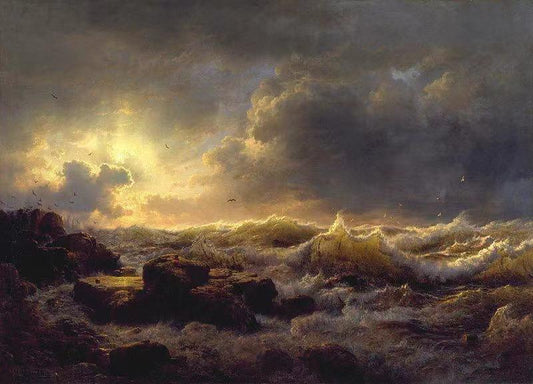 Clearing Up,Andreas Achenbach