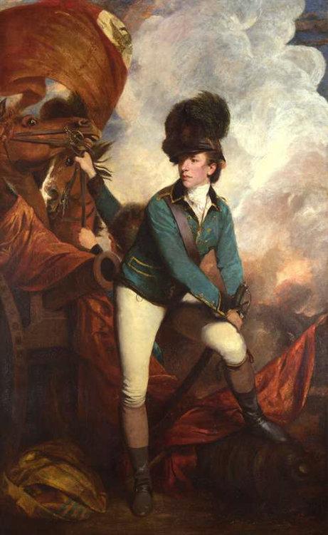 Colonel Banastre Tarleton,Joshua Reynolds,60x37cm