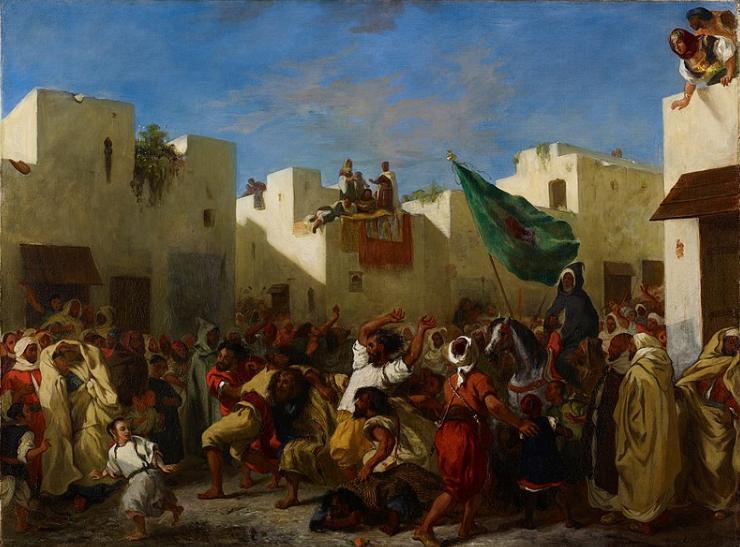 Convulsionists of Tangiers  Eugène Delacroix