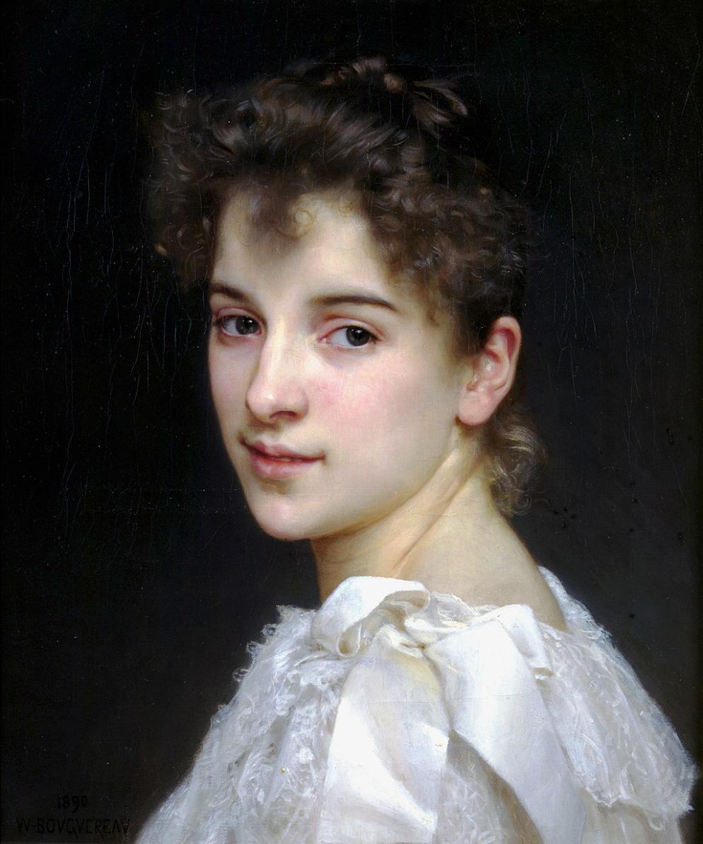 Cot's daughter Bouguereau's Gabrielle, Pierre Auguste Cot