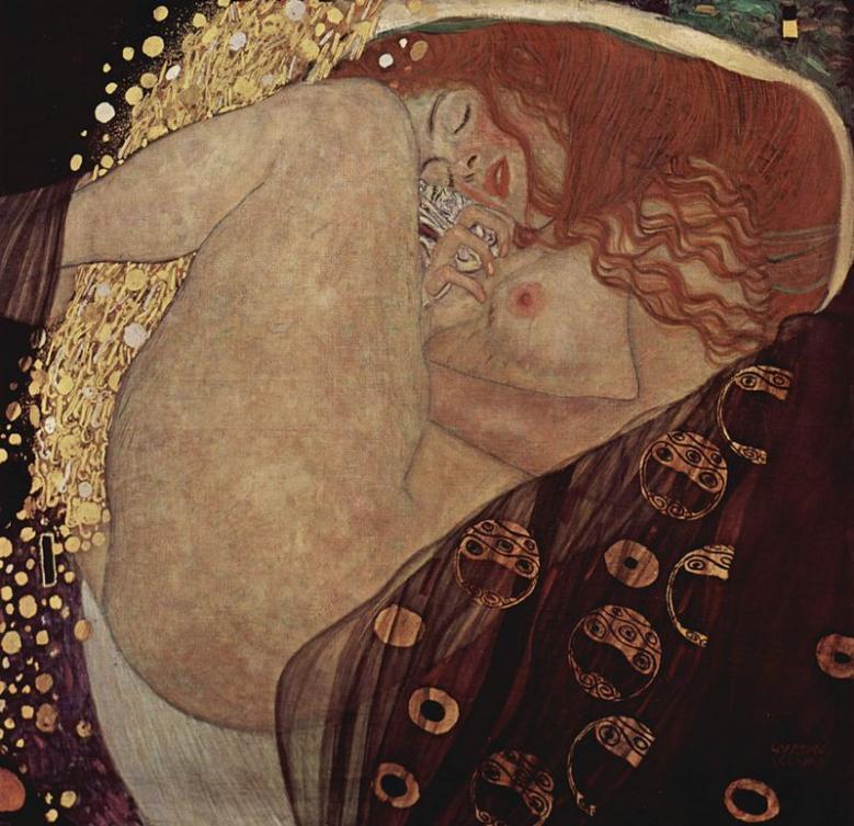 Danaë 1907, Private Collection, Vienna，Gustav Klimt