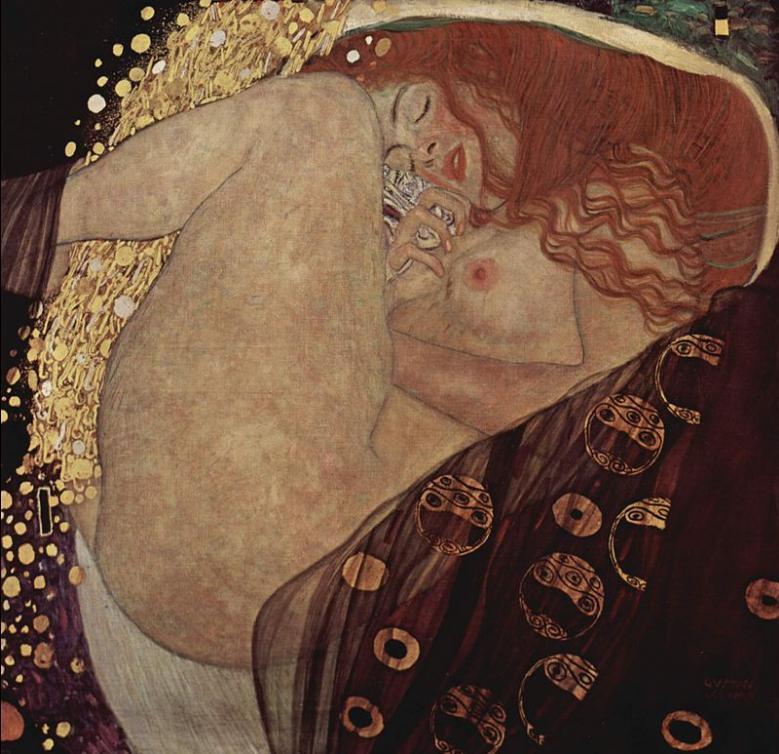 Danaë 1907, Private Collection, Vienna，Gustav Klimt