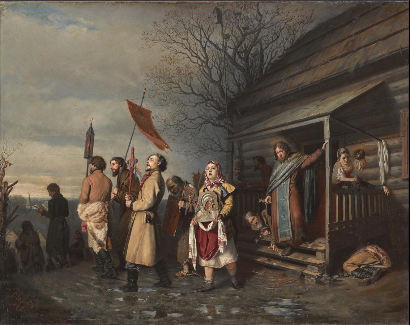 Easter Procession, Vasily Perov