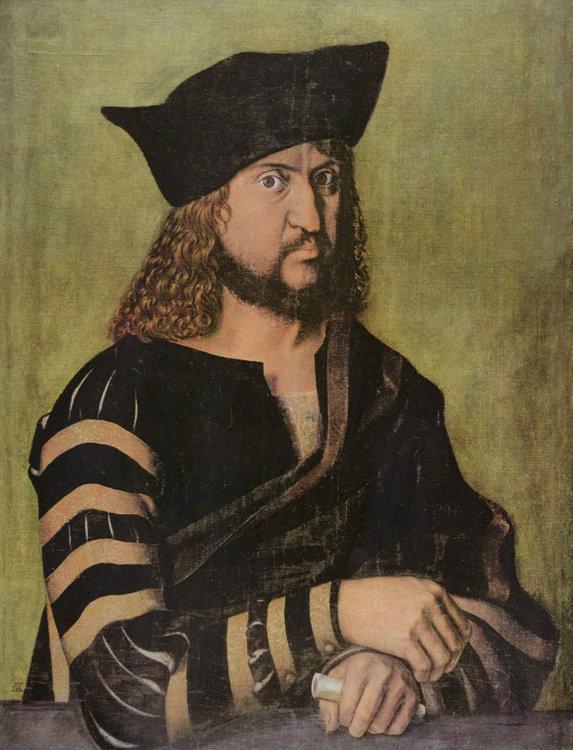 Elector Frederick the Wise,Albrecht Durer,50x38cm