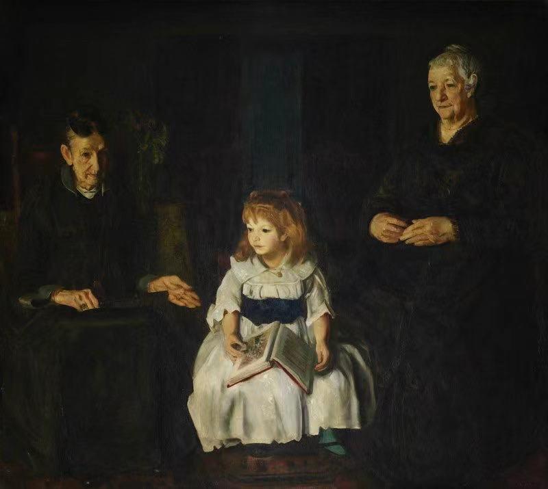 Elinor, Jean and Anna , George Bellows