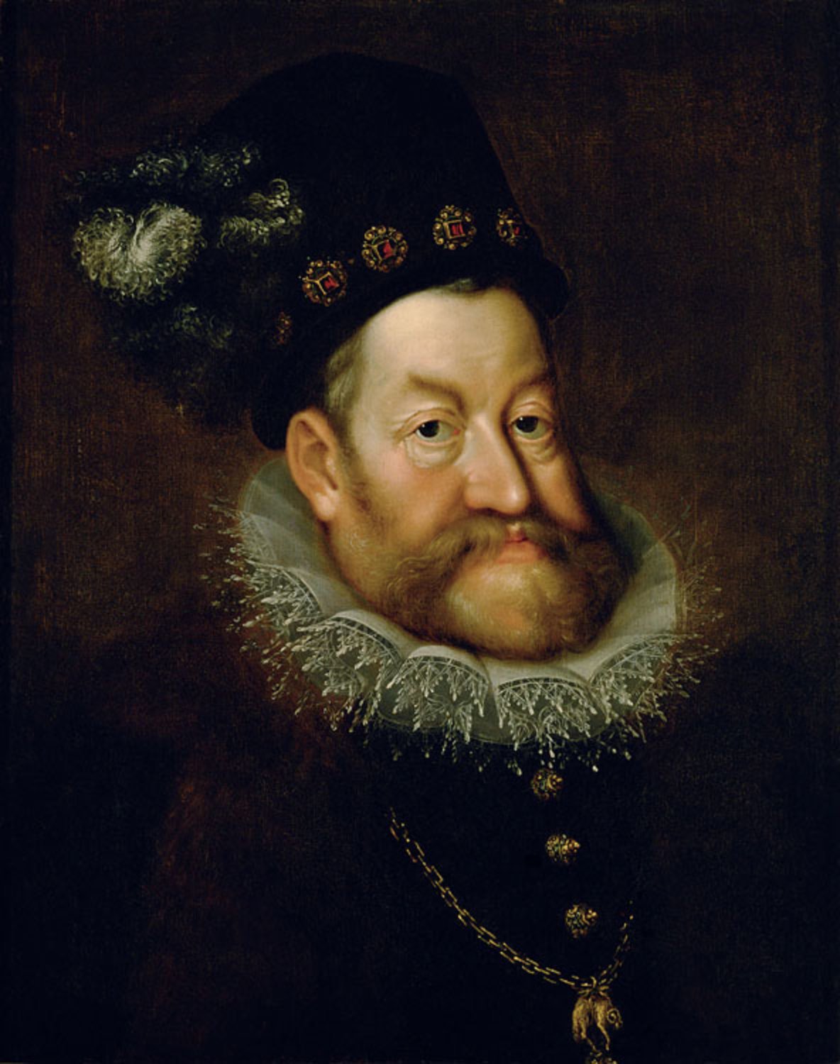 Emperor Rudolf II,AACHEN, Hans von,50x40cm