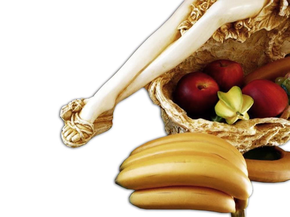 En sculpture for fruits, 75x59x28 cm