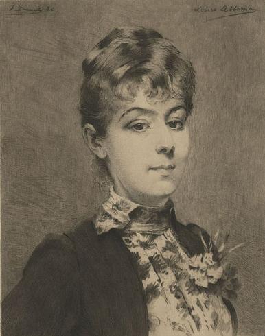 Fernand Desmoulin after Louise Abbéma， Louise Abbéma