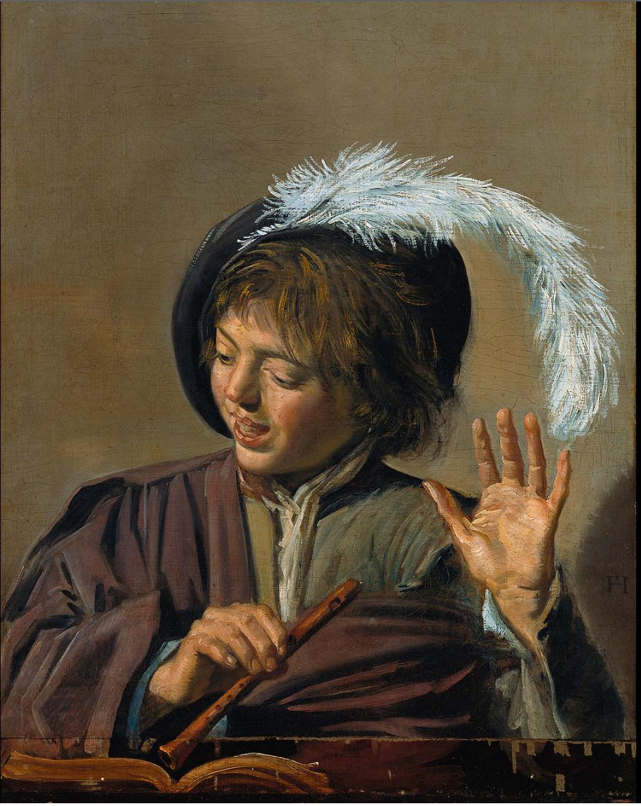 Frans Hals - Singing Boy with Flute, Jacob Philipp Hackert