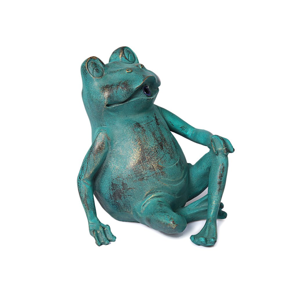Frog, fountain for your garden 21x18x20 cm