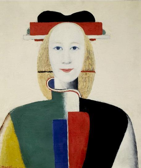 Girl with a Comb in her Hair, Kazimir Severinovich Malevich