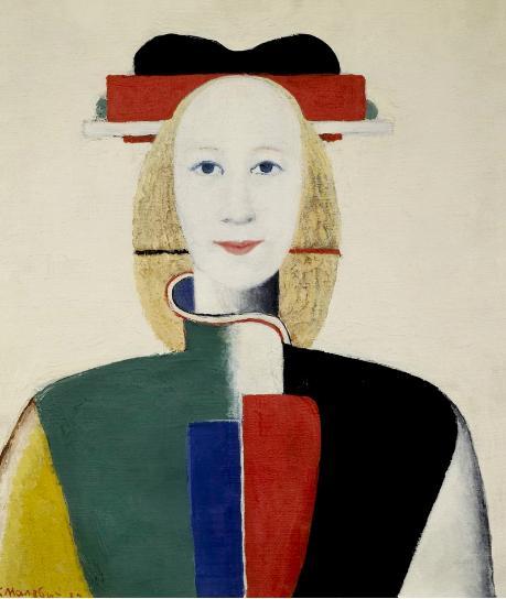 Girl with a Comb in her Hair, Kazimir Severinovich Malevich