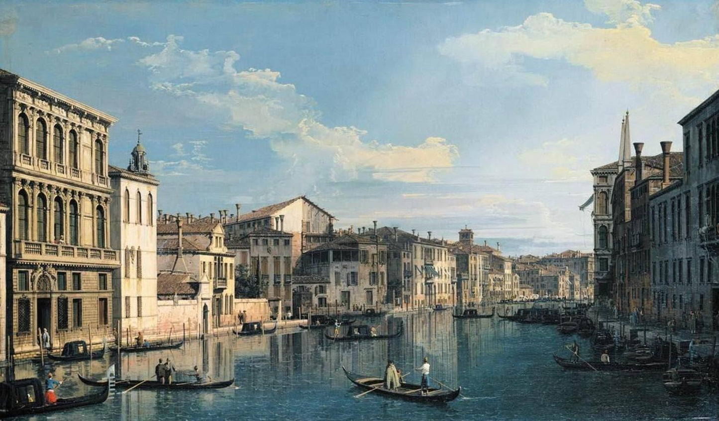 Grand Canal from Palazzo Flangini to San Marcuola, Canaletto