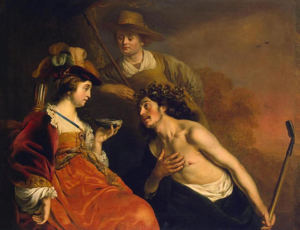 Granida and Daifilo,Jacob Adriaensz. Backer,1608-1651