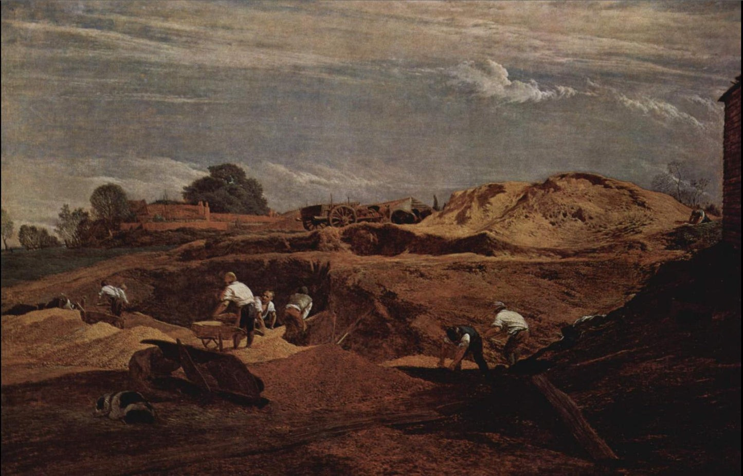 Gravel pits of Kensington (1811–1812), John Linnell
