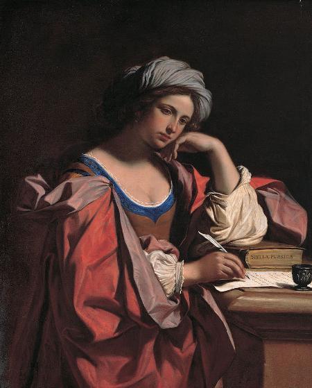 Guercino – The Persian Sibyl ， Giovanni Francesco Barbieri
