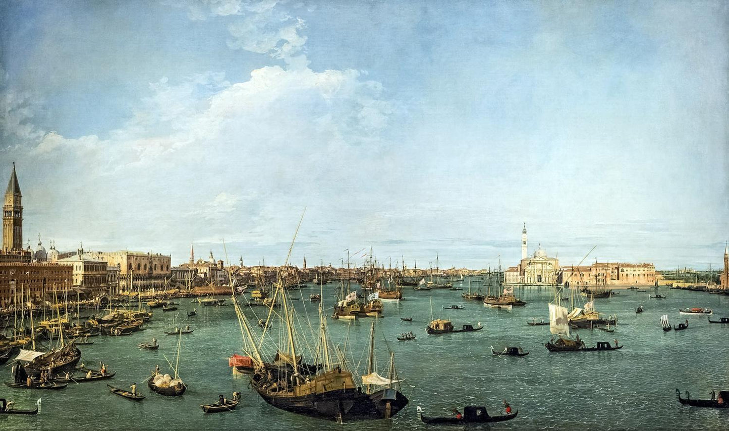 Il bacino di San Marco c.1738, Canaletto