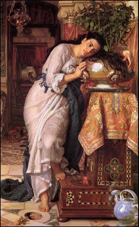 Isabella and the Pot of Basil (1868), William Holman Hunt